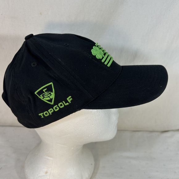 Black Clover Hat Cap Live Lucky Snap Back - Picture 2 of 8